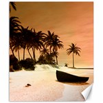 Wonderful Sunset Over The Beach, Tropcal Island Canvas 20  x 24   19.57 x23.15  Canvas - 1