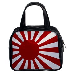 Ensign Of The Imperial Japanese Navy And The Japan Maritime Self Defense Force Classic Handbags (2 Sides) by abbeyz71