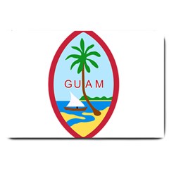 Seal Of Guam Large Doormat  by abbeyz71