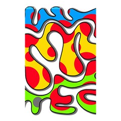 Colorful Graffiti Shower Curtain 48  X 72  (small)  by Valentinaart