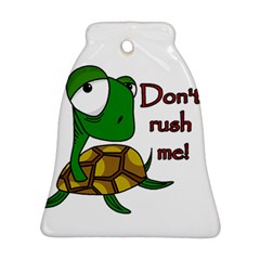 Turtle Joke Bell Ornament (2 Sides) by Valentinaart