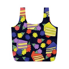 Cake Lover Full Print Recycle Bags (m)  by BubbSnugg