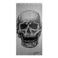 Skull Shower Curtain 36  X 72  (stall)  by ArtByThree