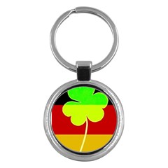 Irish German Germany Ireland Funny St Patrick Flag Key Chains (round)  by yoursparklingshop