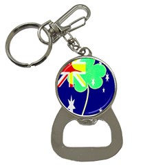 Irish Australian Australia Ireland Shamrock Funny St Patrick Flag Button Necklaces by yoursparklingshop