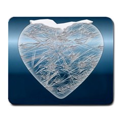 Frozen Heart Large Mousepads by Amaryn4rt