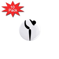 Figure Skating Pictogram 1  Mini Magnet (10 Pack)  by abbeyz71