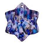 Advent Calendar Gifts Snowflake Ornament (Two Sides) Back