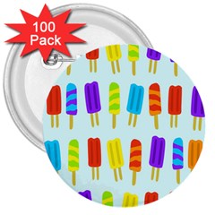Food Pattern 3  Buttons (100 Pack)  by Nexatart