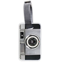 Vintage Camera Luggage Tags (one Side)  by Nexatart