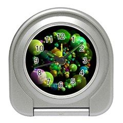 Abstract Balls Color About Travel Alarm Clocks by Nexatart