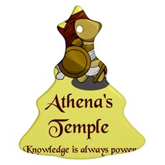 Athena s Temple Ornament (christmas Tree)  by athenastemple