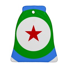 Roundel Of Djibouti Air Force Bell Ornament (two Sides) by abbeyz71
