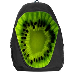 Kiwi Fruit Slices Cut Macro Green Backpack Bag by Alisyart