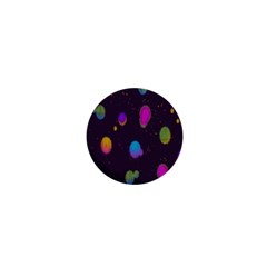 Spots Bright Rainbow Color 1  Mini Buttons by Alisyart