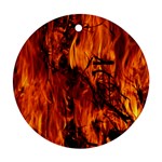 Fire Easter Easter Fire Flame Ornament (Round) Front
