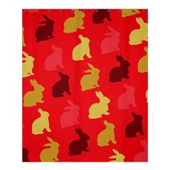 Hare Easter Pattern Animals Shower Curtain 60  X 72  (medium)  by Amaryn4rt