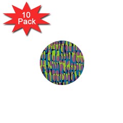 Surface Pattern Green 1  Mini Buttons (10 Pack)  by Alisyart