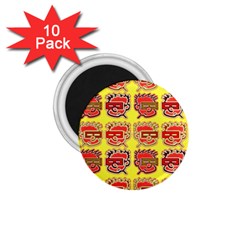 Funny Faces 1 75  Magnets (10 Pack)  by Amaryn4rt