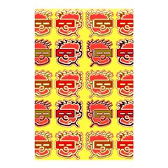 Funny Faces Shower Curtain 48  X 72  (small)  by Amaryn4rt
