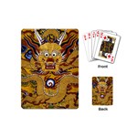 Chinese Dragon Pattern Playing Cards (Mini)  Back