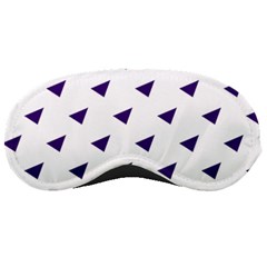 Triangle Purple Blue White Sleeping Masks by Alisyart
