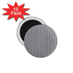 Metal Dark Grey 1 75  Magnets (10 Pack)  by Alisyart