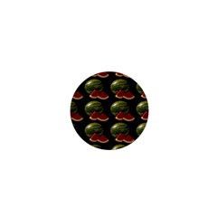 Black Watermelon 1  Mini Buttons by boho