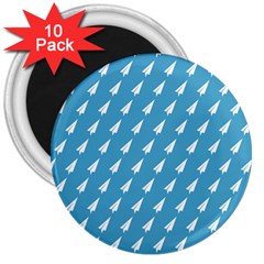 Air Pattern 3  Magnets (10 Pack)  by Simbadda