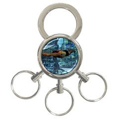Urban Swimmers   3-ring Key Chains by Valentinaart