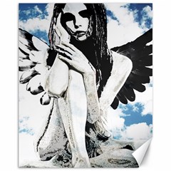 Angel Canvas 11  X 14   by Valentinaart