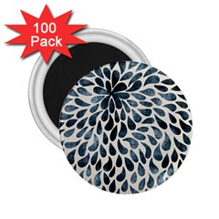 Abstract Flower Petals Floral 2 25  Magnets (100 Pack)  by Simbadda