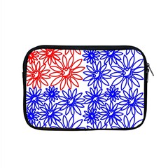 Flower Floral Smile Face Red Blue Sunflower Apple Macbook Pro 15  Zipper Case by Alisyart