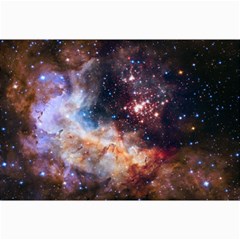 Celestial Fireworks Canvas 24  X 36  by SpaceShop