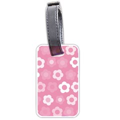 Floral Pattern Luggage Tags (two Sides) by Valentinaart