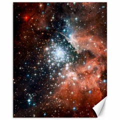 Star Cluster Canvas 11  X 14   by SpaceShop