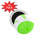 Fruit Lime Green 1.75  Magnets (10 pack)  Front