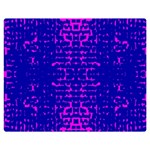 Blue And Pink Pixel Pattern Double Sided Flano Blanket (Medium)  60 x50  Blanket Back