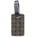 Line Geometry Pattern Geometric Luggage Tags (Two Sides) Back