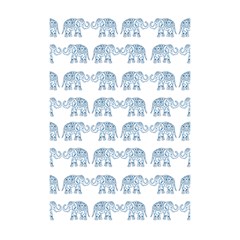 Indian Elephant  Shower Curtain 48  X 72  (small)  by Valentinaart