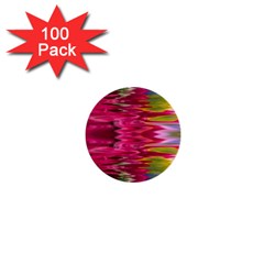 Abstract Pink Colorful Water Background 1  Mini Buttons (100 Pack)  by Amaryn4rt