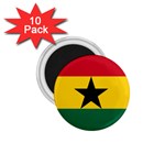 Flag of Ghana 1.75  Magnets (10 pack)  Front