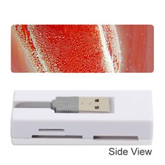 Red Pepper And Bubbles Memory Card Reader (stick)  by Amaryn4rt