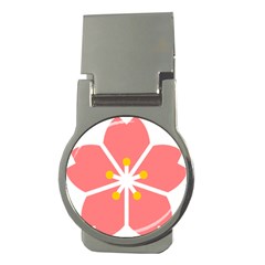 Sakura Heart Guild Flower Floral Money Clips (round)  by Alisyart