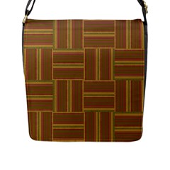 Pattern Flap Messenger Bag (l)  by Valentinaart