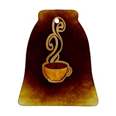 Coffee Drink Abstract Bell Ornament (two Sides) by Simbadda