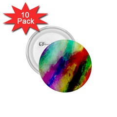 Colorful Abstract Paint Splats Background 1 75  Buttons (10 Pack) by Simbadda