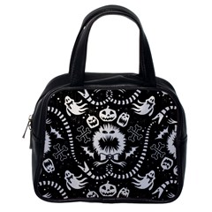 Wrapping Paper Nightmare Monster Sinister Helloween Ghost Classic Handbags (one Side) by Alisyart