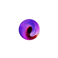 Digital Art Spirals Wave Waves Chevron Red Purple Blue Pink 1  Mini Magnets by Mariart