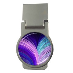 Color Purple Blue Pink Money Clips (round)  by Mariart